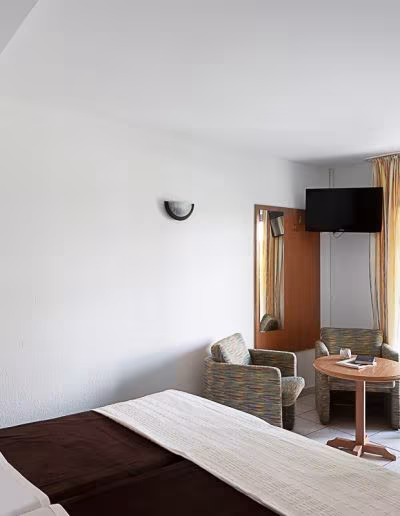Chambre double PMR - Hôtel Maristella - Algajola